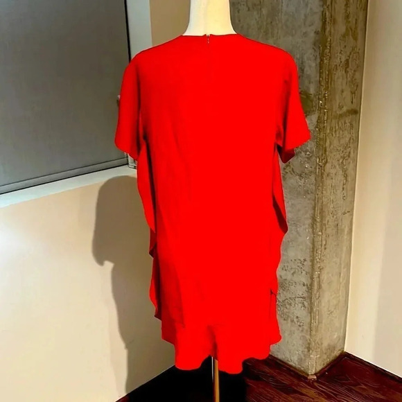 Red Valentino Red Shift Dress - EU Size 40 Large - Picture 2 of 6